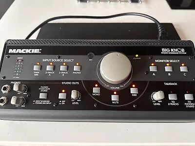 Mackie Big Knob Studio Command System  • £120