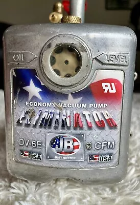 JB Industries | DV-6E Eliminator 6 CFM Vacuum Pump! • $60