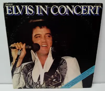 Elvis Presley: Elvis In Concert Lp PROMO!! • $15.99