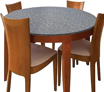 $14.99 • Buy Fitted Round Table Cover - Indoor/Outdoor Garden Decorative Stretch Cover NEW