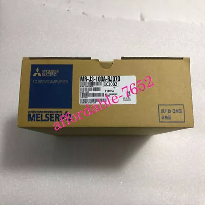 1PC New MITSUBISHI MR-J3-100A-RJ070 AC Servo Drive In Box VIA DHL Or Fedex • $1116.22
