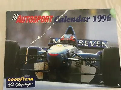 $12 • Buy 1996 Goodyear F1 Autosport Calendar Plus 2 F1 Posters - Benson & Hedges