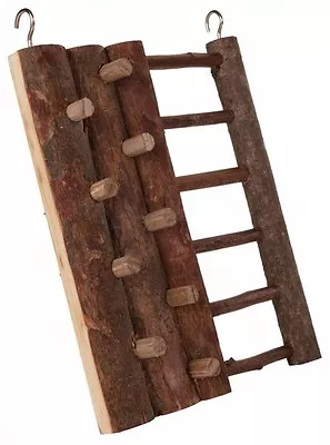 Hamster Toy CLIMBING WALL & LADDER Real Wood Wooden Toy Mouse Gerbil Etc 16×20cm • £7.22