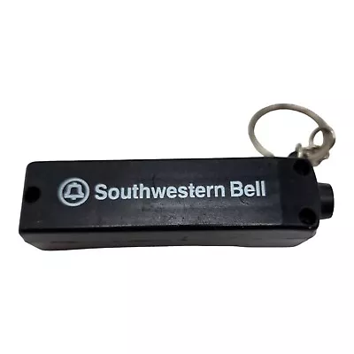 Vintage SouthWestern Bell Black Mobile Telephone Keychain Advertising  • $6