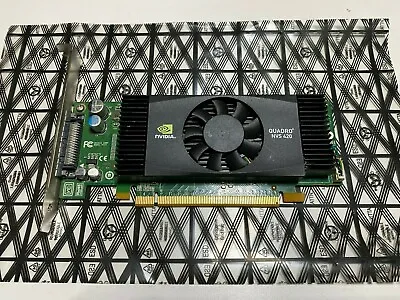 NVidia Quadro NVS420 512mb Quad-DVI PCI-E Video Card  0K722J NVS 420 FREE SHIP! • $9.99