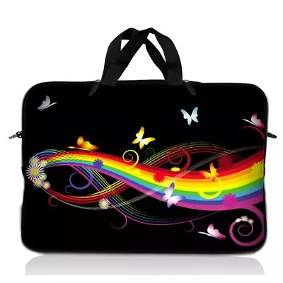 13  Notebook Laptop Cover Bag Sleeve Case Pouch For 13.3  Apple Macbook Rainbow • $17.95