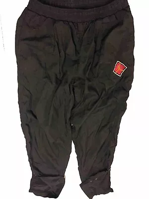 Nike Jordan All Black Vintage 80's  Baggy Lined Track Pants  • $100