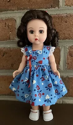 Ginny Madame Alexander 8”Doll Clothes Patriotic Red White Blue Hearts • $13.49