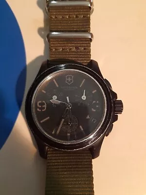 £90 • Buy Victorinox Swiss Army Watch Fully Working Movement Eta G10211