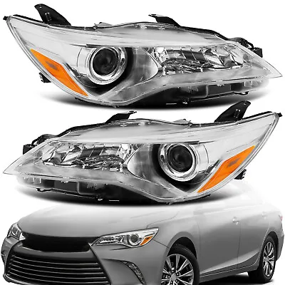 OEM Headlights For 2015 2016 2017 Toyota Camry LE SE XLE XSE Headlamp Left+Right • $77.66