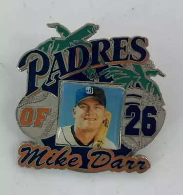 Vintage San Diego Padres Baseball Mike Darr  2001 MLB Pin • $6.99