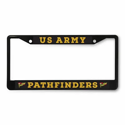 License Plate Frame Vinyl Insert Us Army Pathfinders Military Logo Air Force • $17.99