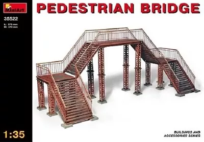 MiniArt 35522  1:35th Scale PEDESTRIAN BRIDGE Buildings & Accessories Series • £39.99