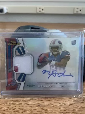 2013 Topps Finest Marquise Goodwin #RAP-MGO RPA Rookie Patch Auto RC • $8