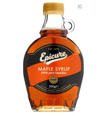 Maple Syrup - 100% Pure Canadian Amber Rich Maple Syrup With Caramel Taste • £7.49