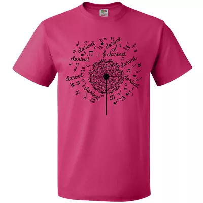 Inktastic Clarinet Player Music Gift T-Shirt Notes Section Teacher Mens Adult • $17.99