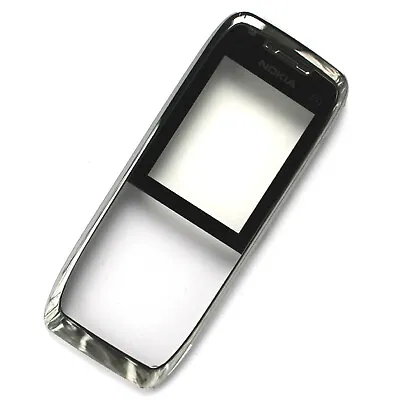 £5.99 • Buy 100% Genuine Nokia E51 Front Housing+glass Screen Lens Chrome Silver Fascia 