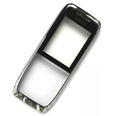 £5.99 • Buy Nokia E51 Front Housing+glass Screen Lens Chrome Silver Fascia  Genuine