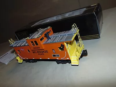 K Line 1371 Milwaukee Road  Extended Vision Smoking Caboose Nice Clean + Box • $75