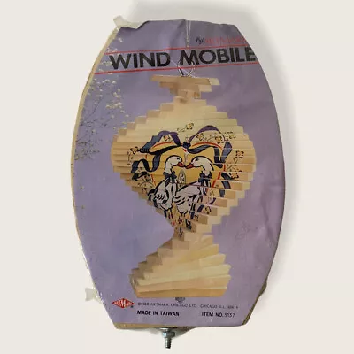 Vtg ARTMARK Wind Mobile Mobile NIP White Geese No. 5137 • $13.40