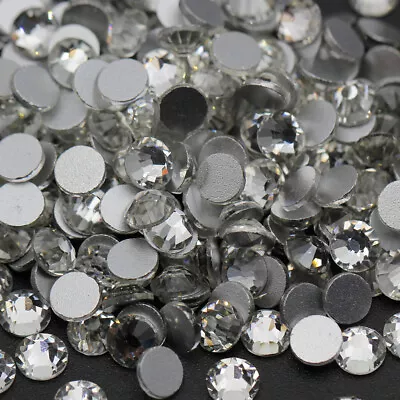 1440pcs Crystal 3D Nail Art Rhinestones FlatBack Glitter Diamond Tips Decoration • $5.68