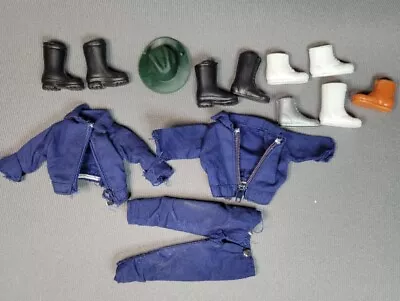 1974 LJN ROOKIES  8  SWAT EMERGENCY Mego Boots Jackets Accessories Lot Vintage • $28.99