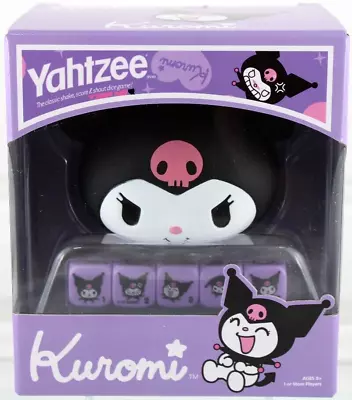 Sanrio Kuromi Yahtzee Game Exclusive 2023 Custom Shaker With 5 Dice Scorepad New • $27.77