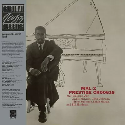 MAL WALDRON MAL/2 Prestige Craft 180g LP New Sealed • $99.99