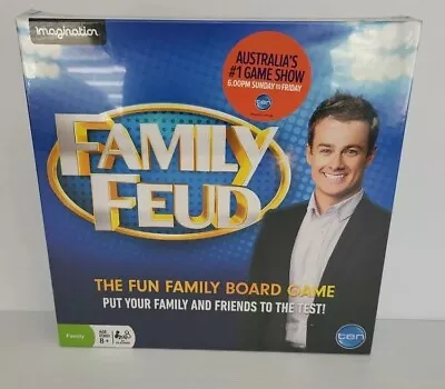 Brand New & Sealed Original Family Feud Australia Board Game - Imagination 2014 • $35