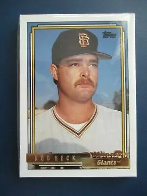 1992 Topps Unopened 10-card Gold  Winner  Pack #264 Rod Beck Card On Top • $3.95