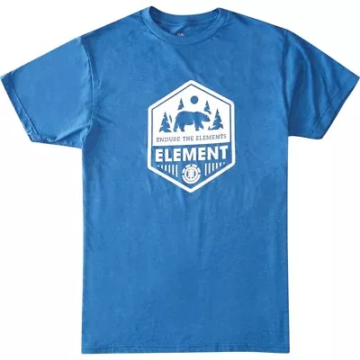 Element Skateboard Men's Mammoth Graphic Tee T-Shirt In Electric Blue Heather • $16.99