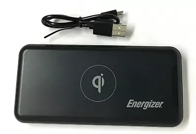 Energizer Ultimate 10000mAh Qi Wireless Fast Portable Charger With USB-C In/out • $12.88