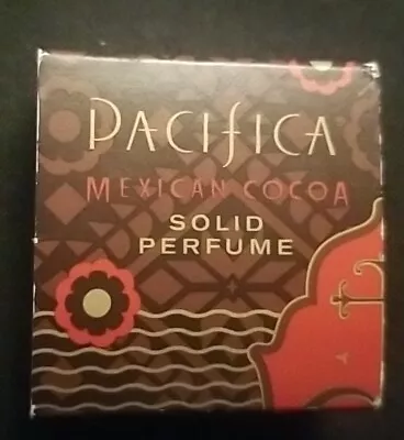 Pacifica MEXICAN COCOA SOLID PERFUME Tin 0.33oz/10g  *Rare* • $69.98