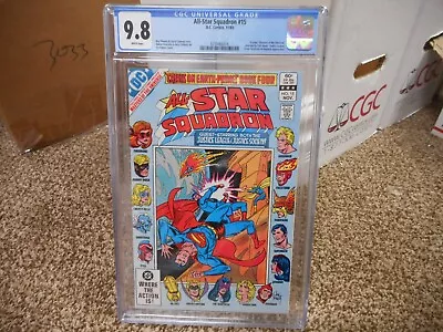 All Star Squadron 15 Cgc 9.8 DC 1982 Masters Of The Universe 16 Page Preview WP • $149.99