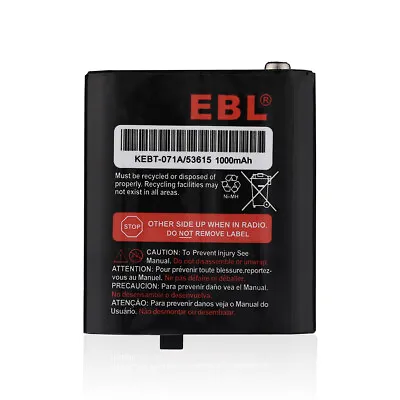 EBL 1000mAh 53615 Battery Lot For Motorola Talkabout HKNN-4002A HKNN-4002B T5420 • $8.09