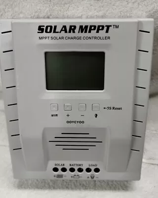 MPPT Solar Charge Controller Battery Regulator Charger Model P40 White  • $50