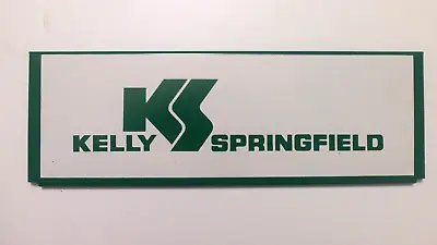 Vintage Kelly Springfield Metal Sign Tire Gas Station Display Original Garage • $84.57