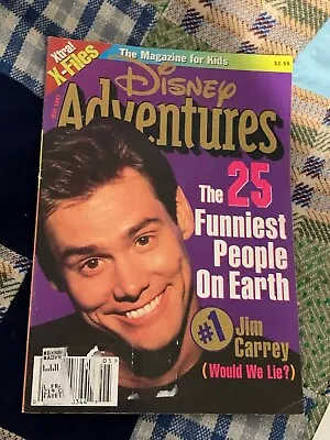 Disney Adventures May 1997 Funniest People Jim Carry Robin Williams X Files • $10