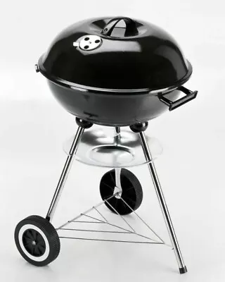 Landmann Grill Chef Kettle Bbq Black Summer Outdoors Cooking • £37.95