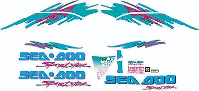 SEADOO SPORTSTER 1997 GRAPHICS / DECAL / Sticker KIT CUSTOM • $160