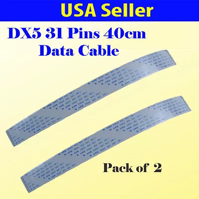 2x  Data Cable For Mimaki JV33 JV5 Data Cable 31 Pins 40CM DX5 Printhead Solvent • $11