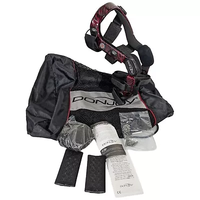 DONJOY Forcepoint Hinged Knee Brace ACL PCL LCL MCL Protection Red Tiger Stripes • $106.23