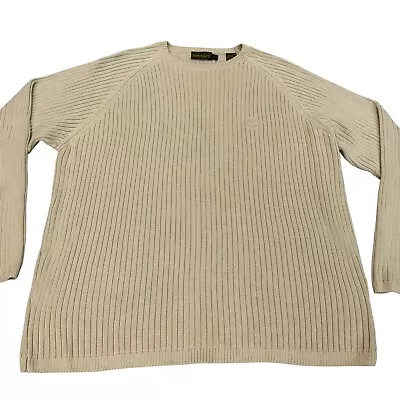 Timberland Vintage Ribbed Knit Sweatshirt Size Medium Oversize 90’s  • £22.99