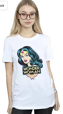 Official DC Comics Ladies Wonder Woman T Shirt Size S • £4.99
