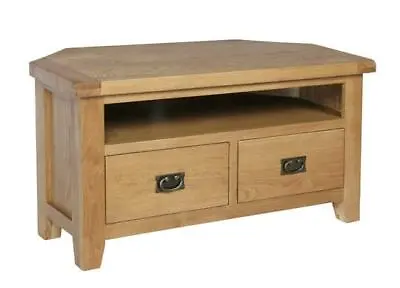 Trewick Rustic Corner TV Unit • £349