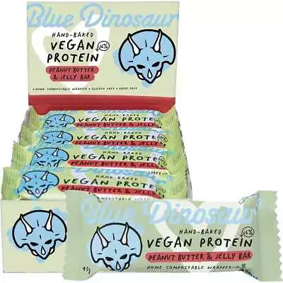 Blue Dinosaur PB & Jelly Vegan Protein Bars (12x45g) • $69.57