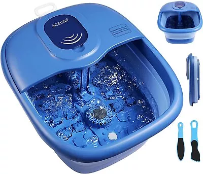 Foot Spa Bath Massager With Heat Pedicure Foot Soaker Tub Temperature Control • $34.99