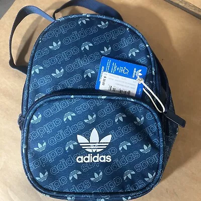 Adidas Originals Santiago Mini Backpack Forum Monogram School/Travel/Sports Bag • $42.72