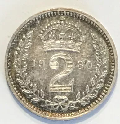 Great Britain 2 Pence 1930 Silver George V Maundy • $149.99