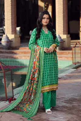 Lakhany 3 Piece Unstitched Komal Printed Lawn Suit - KP-2028-A • £23.99